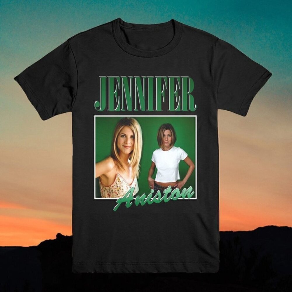 Jennifer Aniston Rachel Green Friends Retro TV Show Graphic T-Shirt